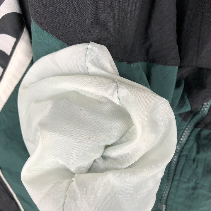 90'S Puma Nylon Jacket, Men's Size XL (approx.), Vintage Nylon Green type dark green Vintage Second Hand