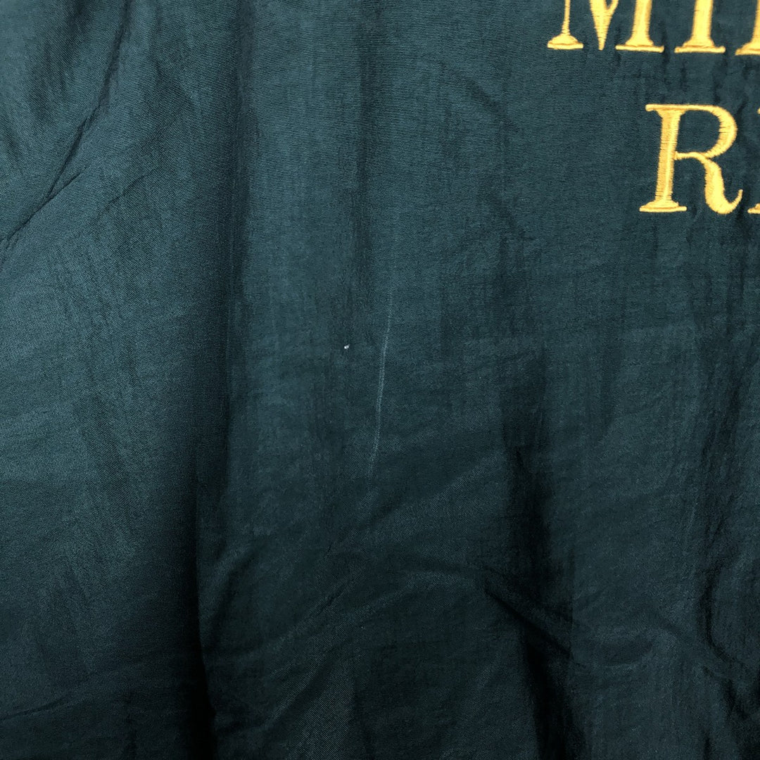 90'S Puma Nylon Jacket, Men's Size XL (approx.), Vintage Nylon Green type dark green Vintage Second Hand