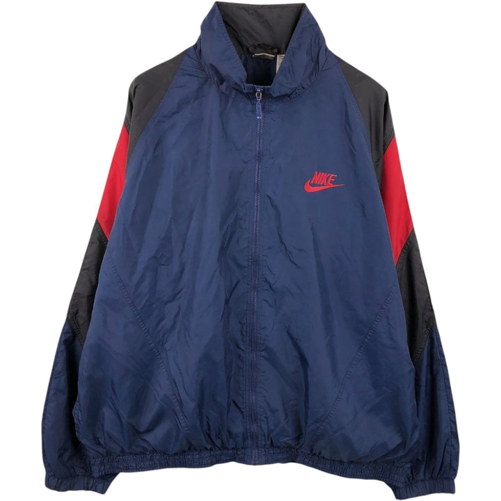 90s-00'S Nike Nylon Jacket, Men's XXL Nylon navy blue type Vintage Second Hand
