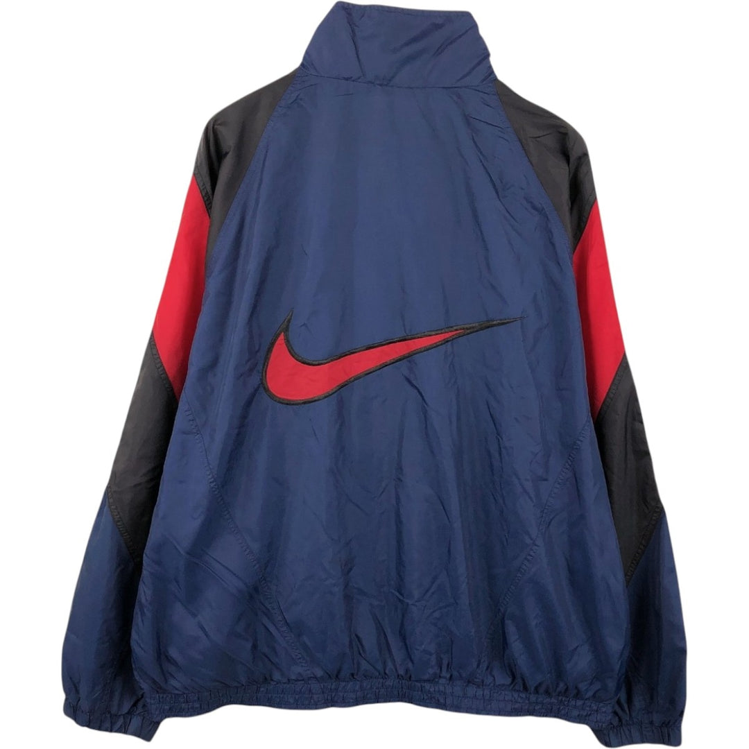 90s-00'S Nike Nylon Jacket, Men's XXL Nylon navy blue type Vintage Second Hand