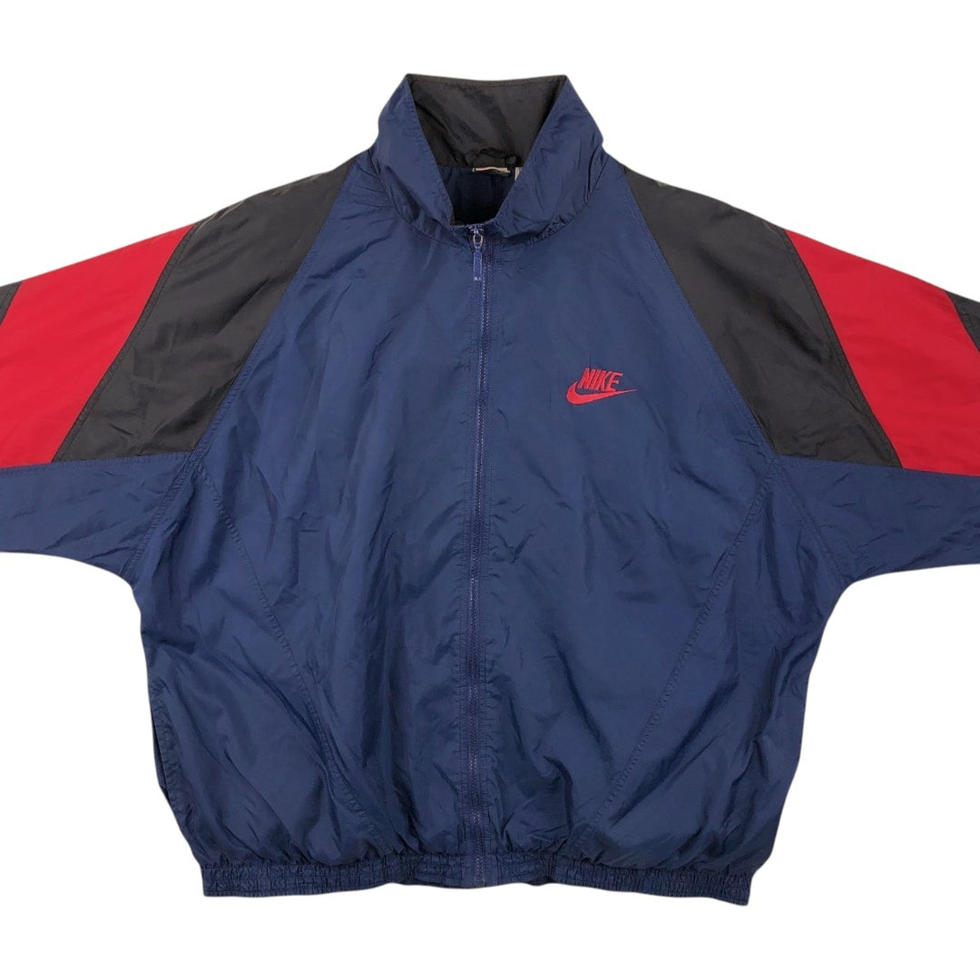 90s-00'S Nike Nylon Jacket, Men's XXL Nylon navy blue type Vintage Second Hand