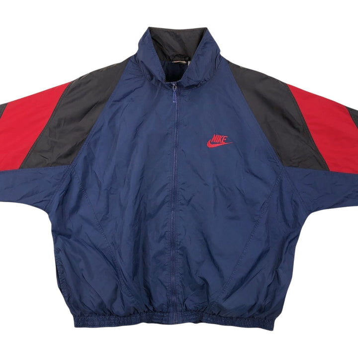 90s-00'S Nike Nylon Jacket, Men's XXL Nylon navy blue type Vintage Second Hand
