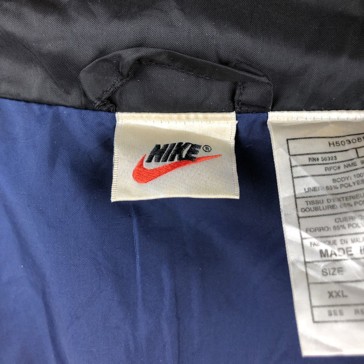 90s-00'S Nike Nylon Jacket, Men's XXL Nylon navy blue type Vintage Second Hand