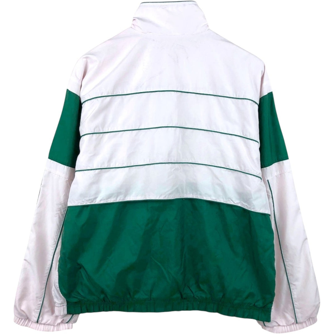 90'S Nike windbreaker, men's size M (approx.) polyester white type Vintage Second Hand