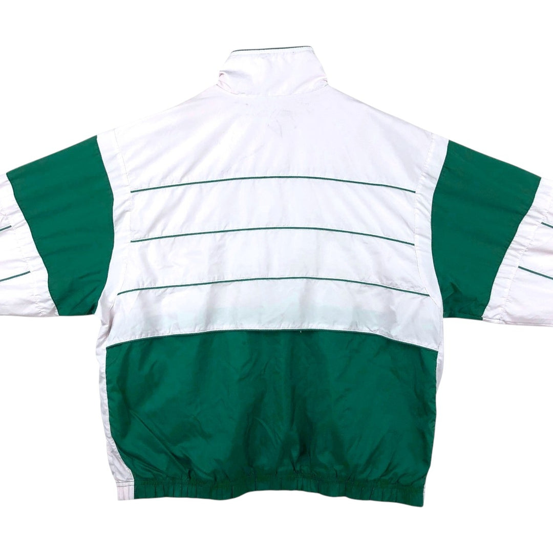90'S Nike windbreaker, men's size M (approx.) polyester white type Vintage Second Hand