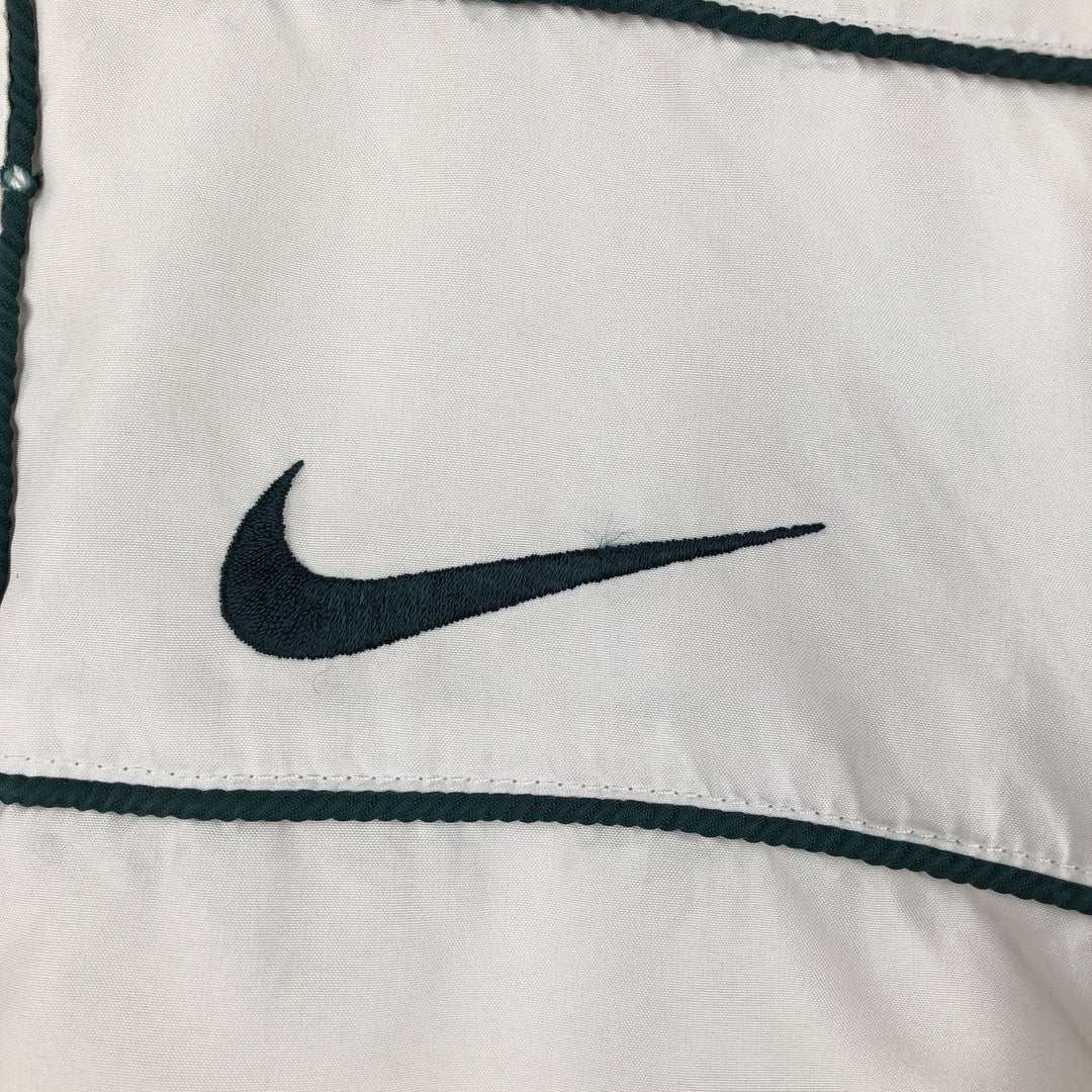 90'S Nike windbreaker, men's size M (approx.) polyester white type Vintage Second Hand