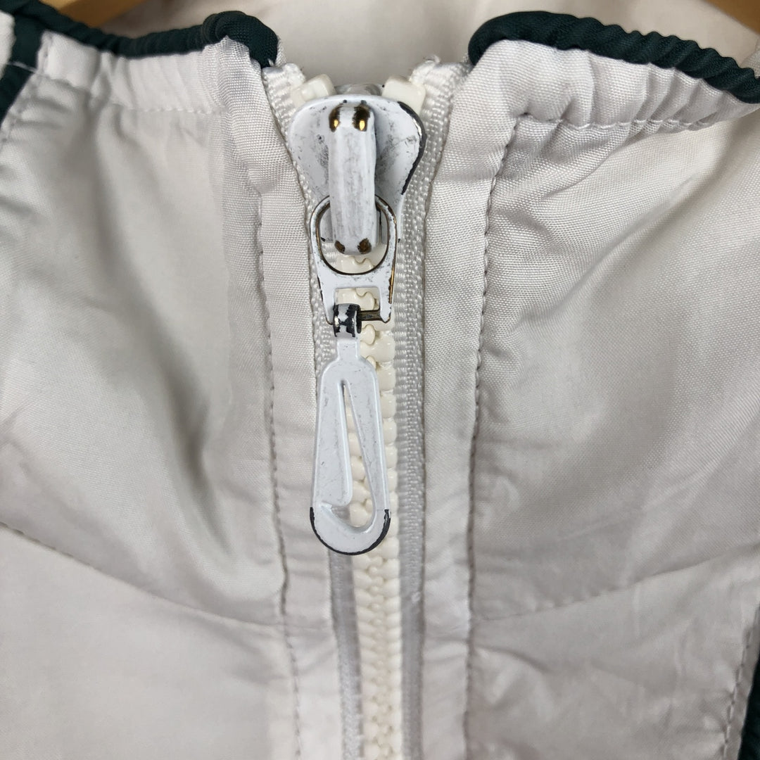 90'S Nike windbreaker, men's size M (approx.) polyester white type Vintage Second Hand
