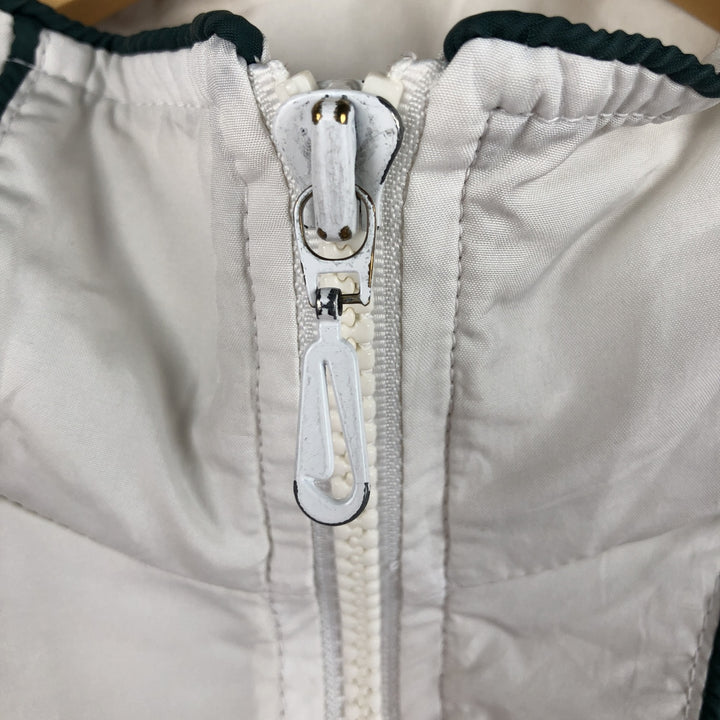 90'S Nike windbreaker, men's size M (approx.) polyester white type Vintage Second Hand