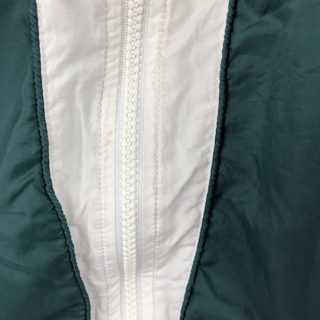 90'S Nike windbreaker, men's size M (approx.) polyester white type Vintage Second Hand
