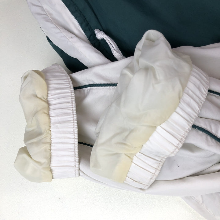 90'S Nike windbreaker, men's size M (approx.) polyester white type Vintage Second Hand