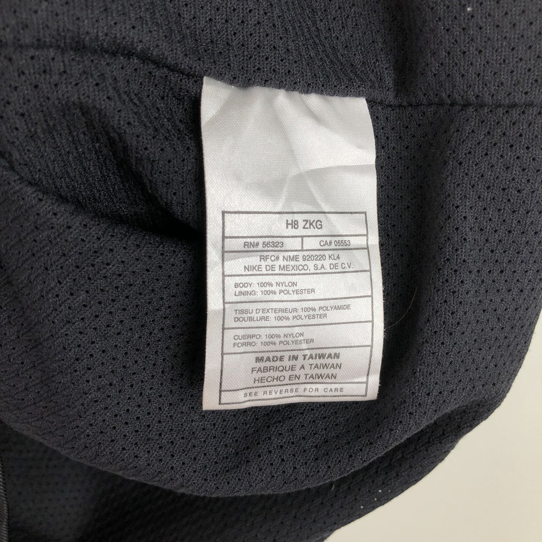 90'S Nike College Anorak Hoodie, Men's Size XL Nylon black type Vintage Second Hand