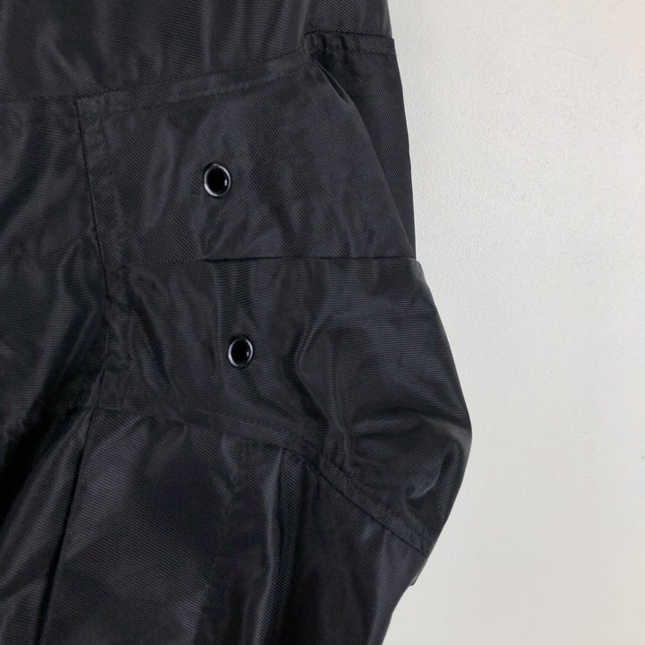 90'S Nike College Anorak Hoodie, Men's Size XL Nylon black type Vintage Second Hand