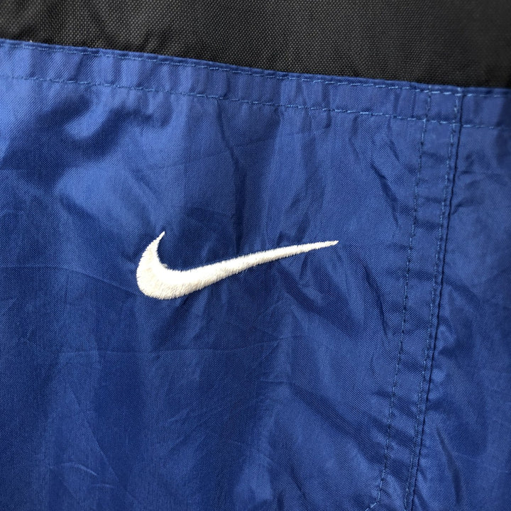 90s-00'S Nike Anorak Hoodie, Men's Size XL Nylon black type Vintage Second Hand