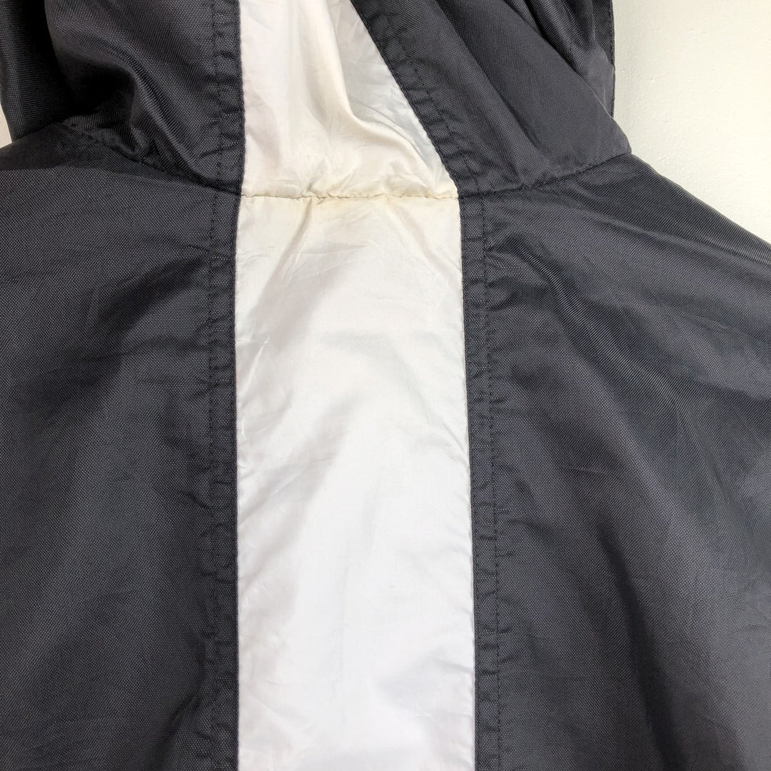 90s-00'S Nike Anorak Hoodie, Men's Size XL Nylon black type Vintage Second Hand