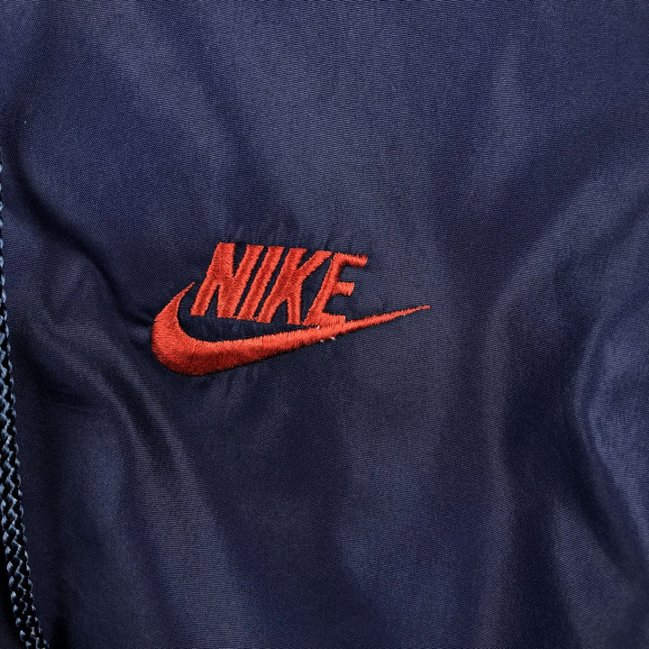 1980'S Nike Navy Tag Anorak Jacket, Men's Size M (approx.), Vintage unclear navy blue type Vintage Second Hand