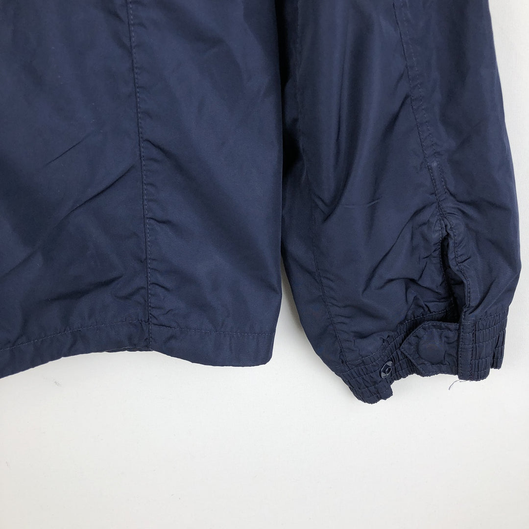 Ralph Lauren POLO GOLF USGA American flag pattern windbreaker, men's size L (approx.) polyester navy blue type Vintage Second Hand