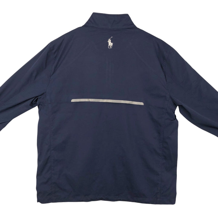 Ralph Lauren POLO GOLF windbreaker, men's size L polyester navy blue type Vintage Second Hand