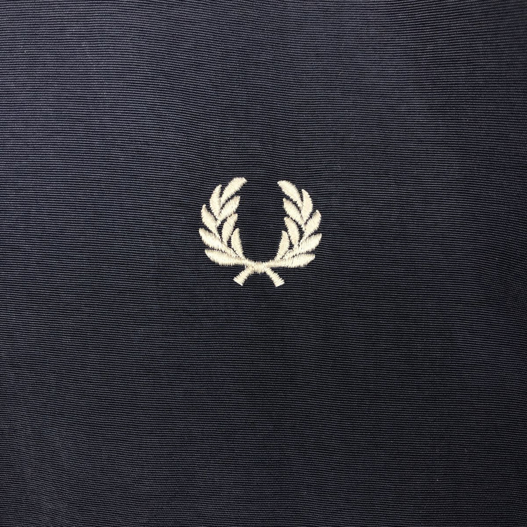 Fred Perry nylon jacket, men's size M Nylon navy blue type Vintage Second Hand