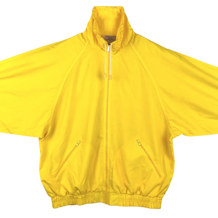 1990'S Lacoste Sport Windbreaker, Men's Size L (approx.), Vintage polyester yellow type Vintage Second Hand