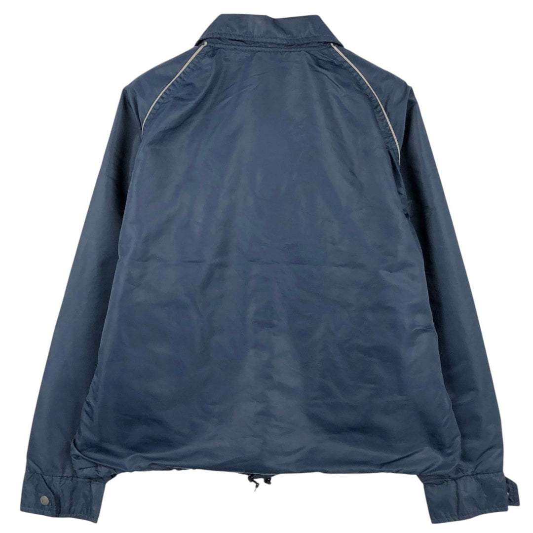 Pem-Star Padded Coach Jacket, Men's Size L (approx.) Nylon navy blue type Vintage Second Hand