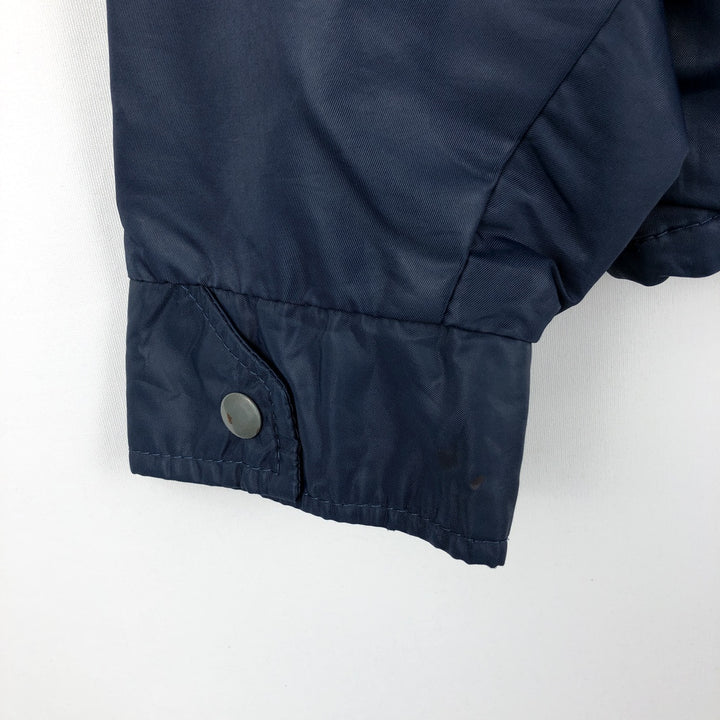 Pem-Star Padded Coach Jacket, Men's Size L (approx.) Nylon navy blue type Vintage Second Hand