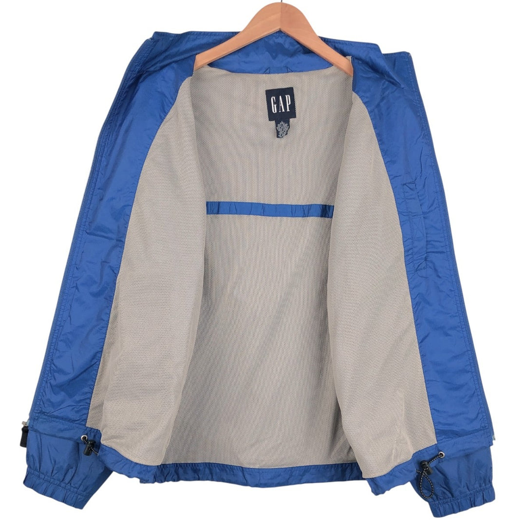90'S GAP Old Gap Nylon Jacket Men's Size L Nylon blue type Vintage Second Hand
