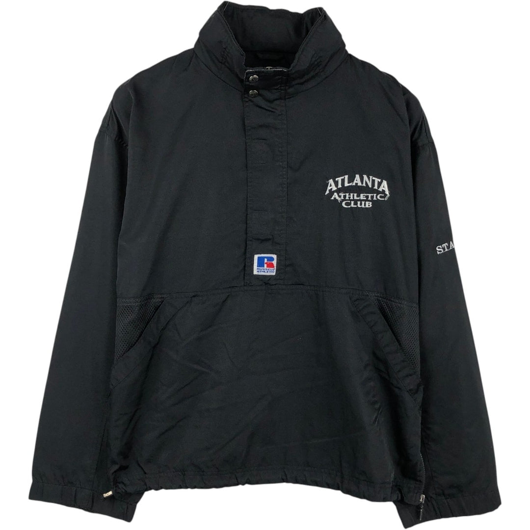 1990'S Russell Anorak Jacket, Men's Size M (approx.), Vintage Nylon black type Vintage Second Hand