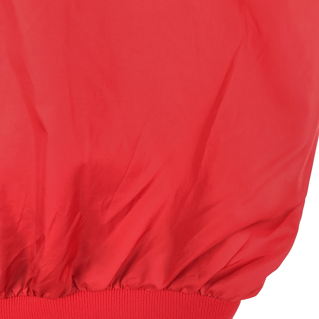 70s-80'S Lacoste IZOD Nylon Jacket, Men's Size L (approx.), Vintage Nylon red type Vintage Second Hand