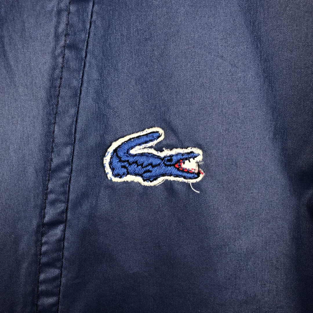 70s-80'S Lacoste IZOD Anorak Parka, Men's XL equivalent, Vintage unclear navy blue type Vintage Second Hand