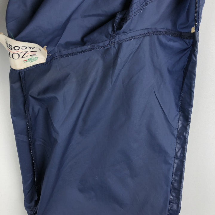 70s-80'S Lacoste IZOD Anorak Parka, Men's XL equivalent, Vintage unclear navy blue type Vintage Second Hand