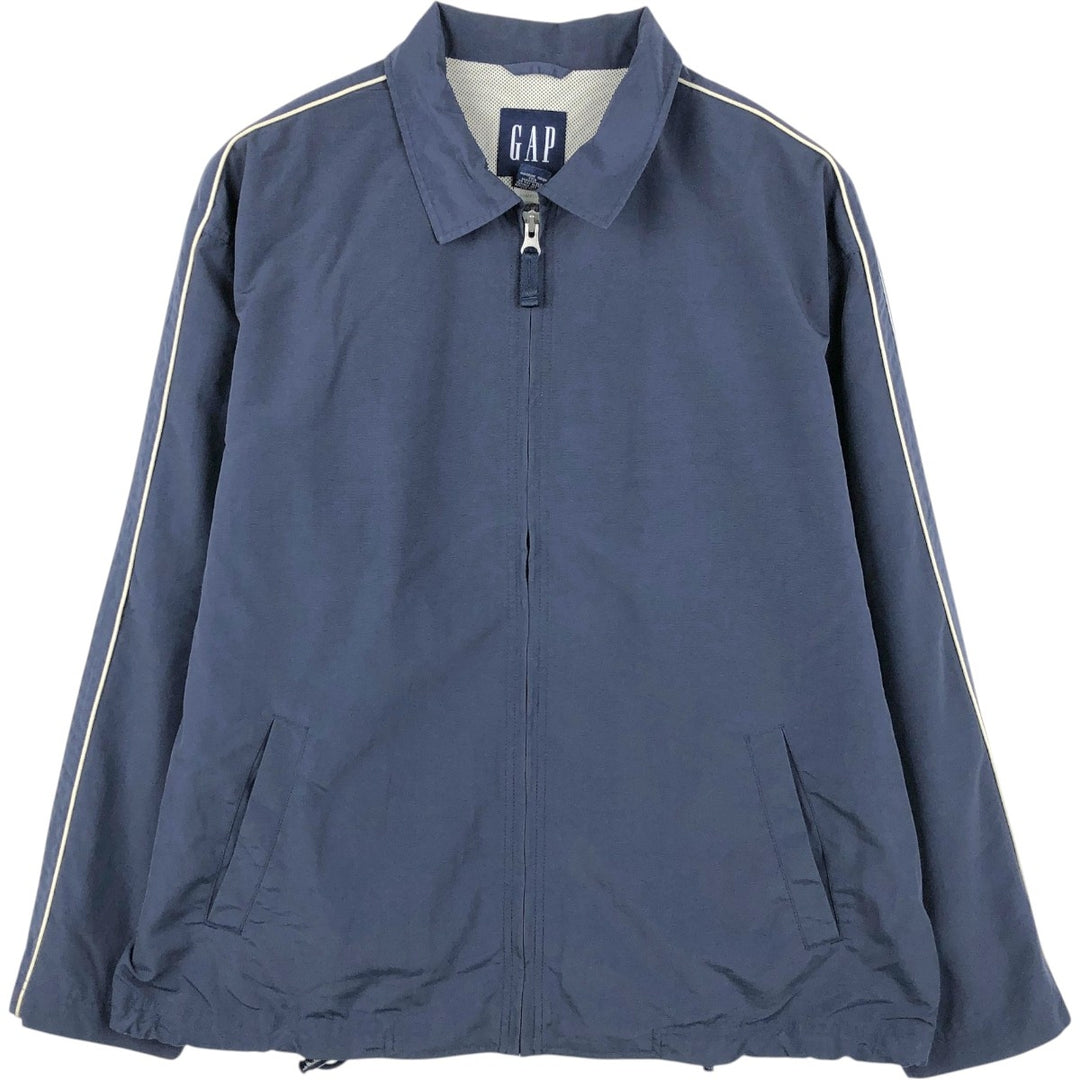 90'S GAP Old Gap Nylon Jacket, Men's XL equivalent. Nylon navy blue type Vintage Second Hand