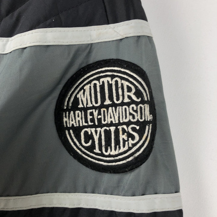 Harley-Davidson nylon jacket, made in the USA, men's size M equivalent. Nylon black type Vintage Second Hand