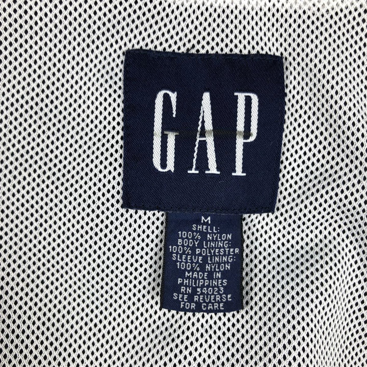 90'S GAP Old Gap Nylon Jacket Men's Size M Nylon black type Vintage Second Hand