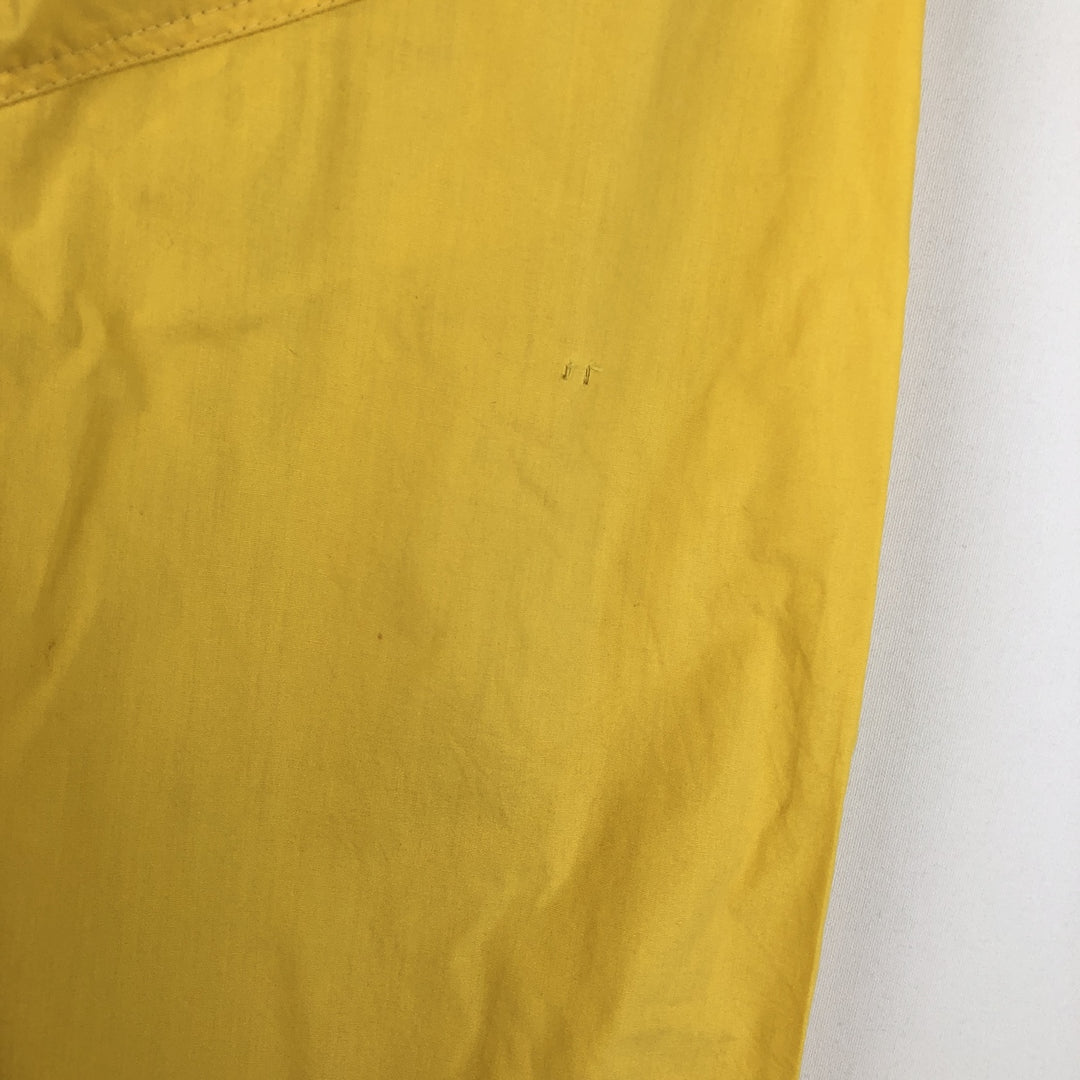 Ralph Lauren CHAPS Anorak Jacket, Men's Size M polyester yellow type Vintage Second Hand