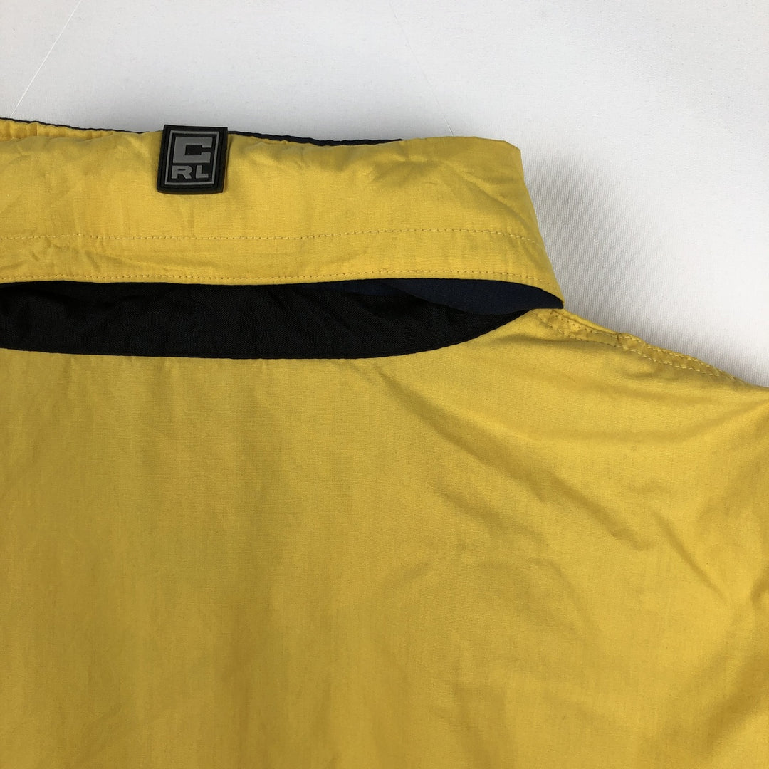 Ralph Lauren CHAPS Anorak Jacket, Men's Size M polyester yellow type Vintage Second Hand