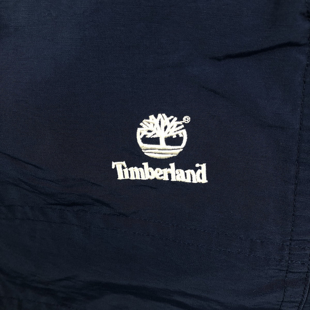 Timberland Anorak Parka, Men's Size S cotton navy blue type Vintage Second Hand