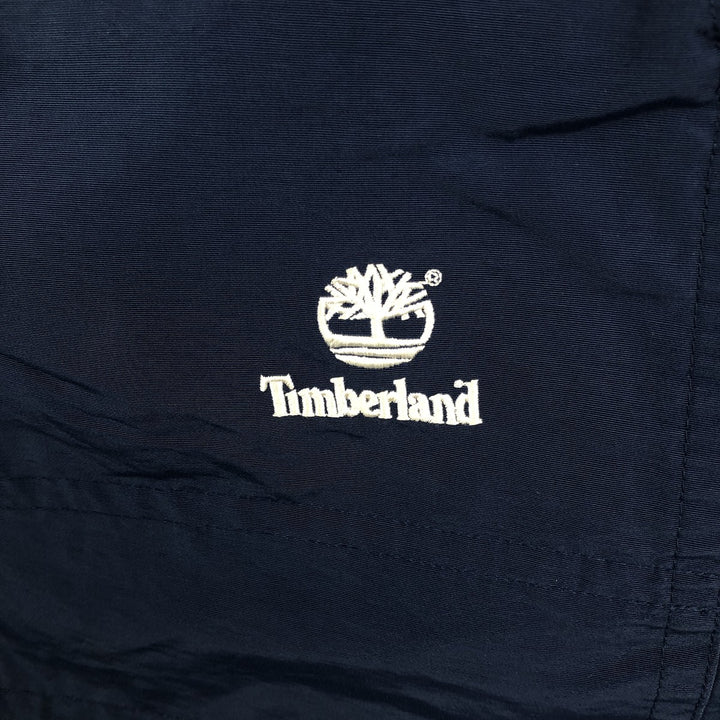 Timberland Anorak Parka, Men's Size S cotton navy blue type Vintage Second Hand