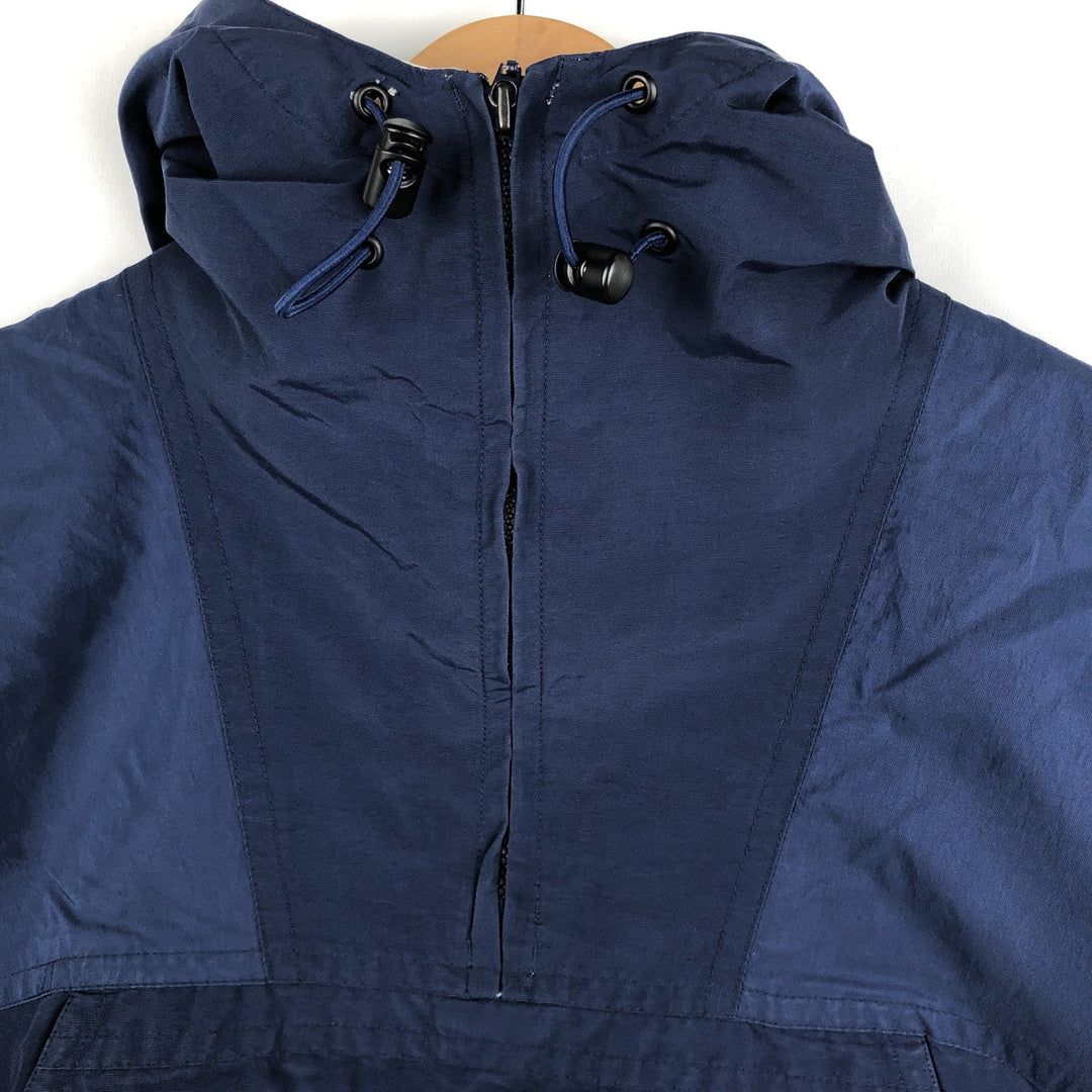 Timberland Anorak Parka, Men's Size S cotton navy blue type Vintage Second Hand