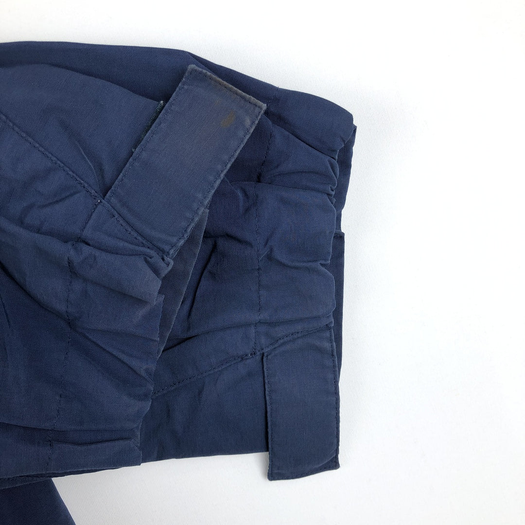 Timberland Anorak Parka, Men's Size S cotton navy blue type Vintage Second Hand