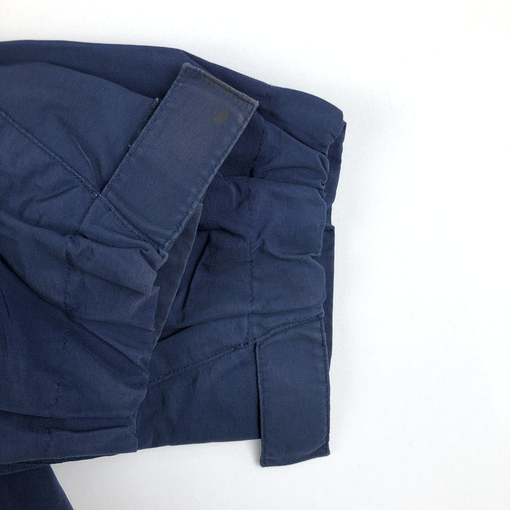 Timberland Anorak Parka, Men's Size S cotton navy blue type Vintage Second Hand