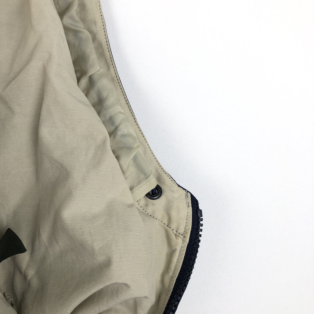 Timberland Anorak Parka, Men's Size S cotton navy blue type Vintage Second Hand