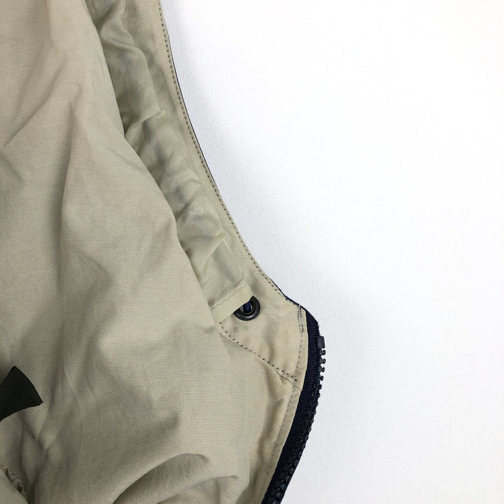 Timberland Anorak Parka, Men's Size S cotton navy blue type Vintage Second Hand