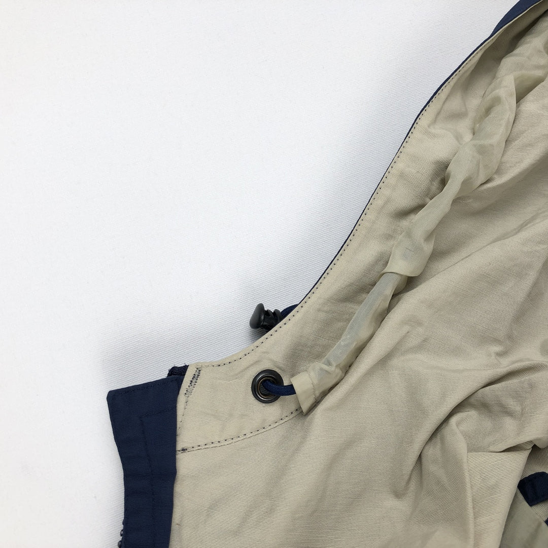 Timberland Anorak Parka, Men's Size S cotton navy blue type Vintage Second Hand