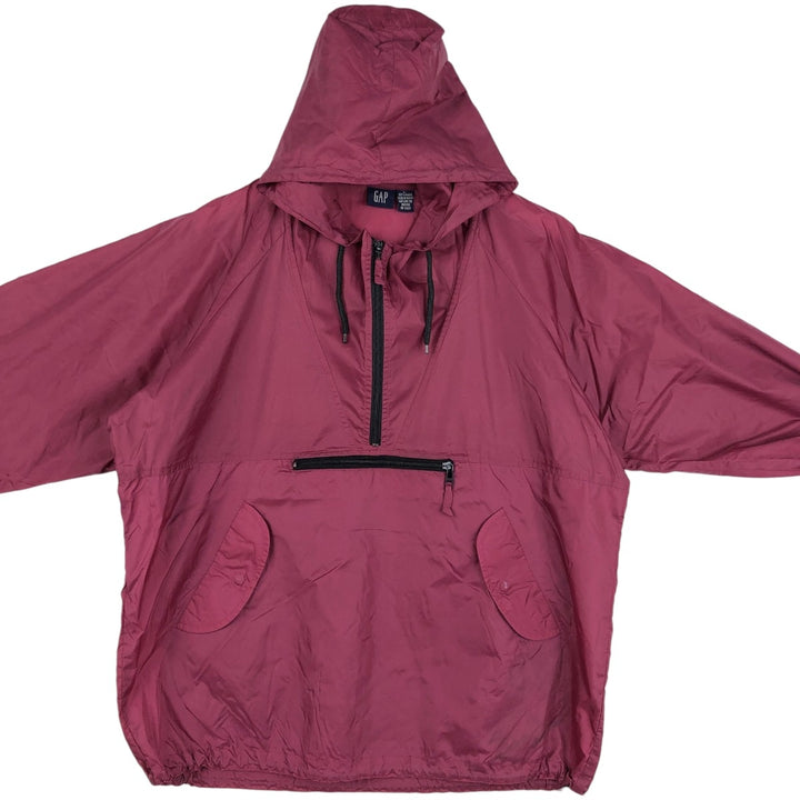 90'S GAP Old Gap Anorak Parka, Men's Size L, Vintage Nylon Red type red-purple Vintage Second Hand