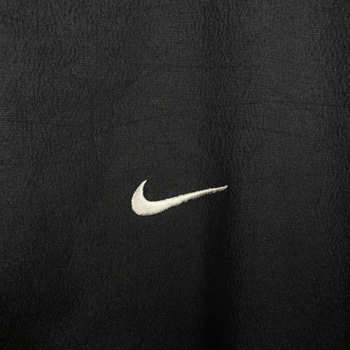 ~2000'S Nike Team Dri-FIT V-neck Warm-up Pullover, Men's Size L (approx.) polyester black type Vintage Second Hand
