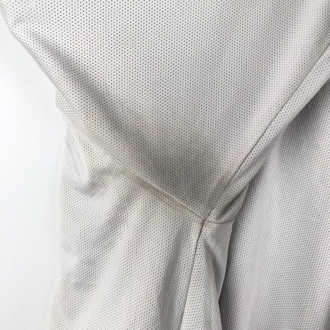 2000'S Adidas V-neck nylon pullover, men's size XXL equivalent. Nylon green type Vintage Second Hand