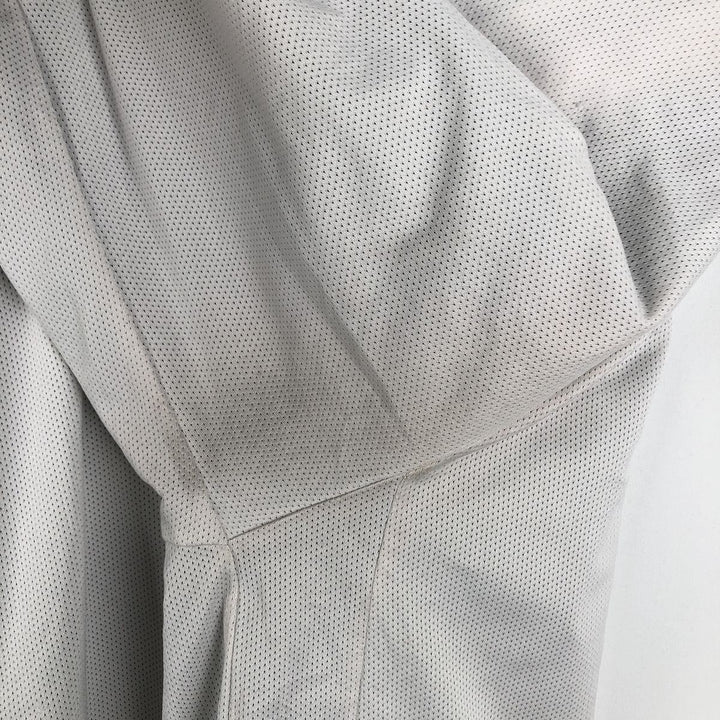 2000'S Adidas V-neck nylon pullover, men's size XXL equivalent. Nylon green type Vintage Second Hand