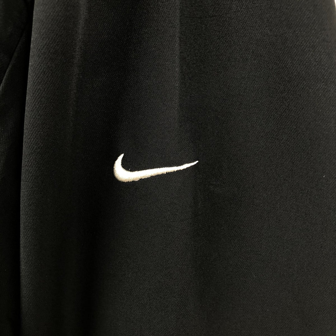 Nike Golf ODFL Advertising V-Neck Warm-Up Pullover (Men's XXL equivalent) polyester black type Vintage Second Hand