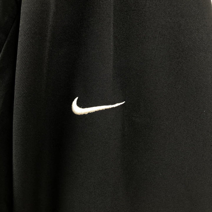 Nike Golf ODFL Advertising V-Neck Warm-Up Pullover (Men's XXL equivalent) polyester black type Vintage Second Hand