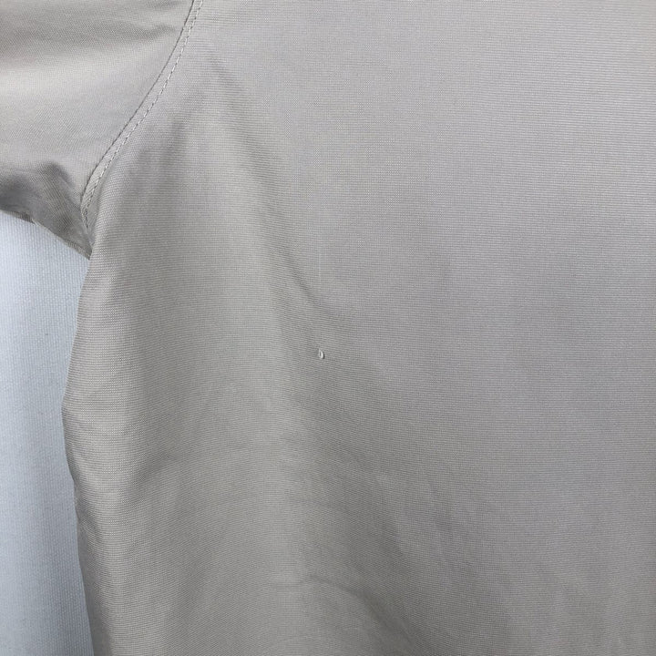 Nike Golf V-neck warm-up pullover, men's size L polyester Beige type Vintage Second Hand